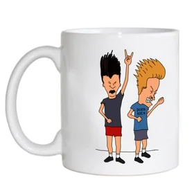 Прикольные кружки: Бивис и Батхед